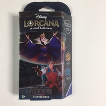 NEW Disney Lorcana Trading Card Game Rise of the Floodborn Starter Deck - £29.84 GBP