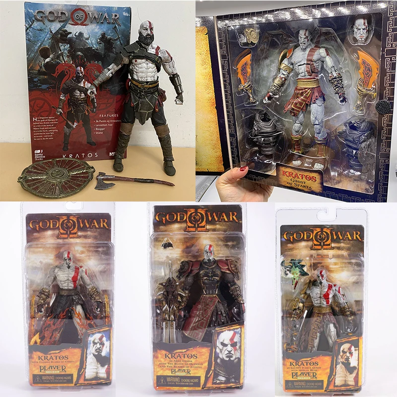 Neca figure god of war ghost of sparta kratos in ares armor w blades action figure thumb200