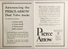 1920 Print Ad Pierce-Arrow Dual Valve Trucks &amp; Tractors Made in Buffalo,NY - £15.59 GBP