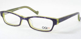 Ogi Kids Ok 68 1234 Purple Tiger /GREEN Eyeglasses Glasses Frame 45-17-125mm - £34.03 GBP