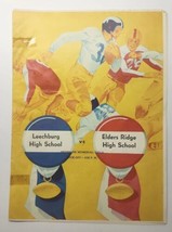 1952 Leechburg Blue Devils PA vs Elder Ridge PA High School Football Pro... - £9.43 GBP