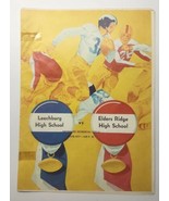 1952 Leechburg Blue Devils PA vs Elder Ridge PA High School Football Pro... - £9.42 GBP