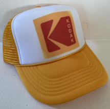 Vintage Kodak Film Hat Cameraman 1980s Trucker Hat Adjustable snapback Gold - $348.01 MXN