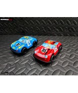 2x Vintage Jimmy Toys PORSCHE 911 TURBO RS Friction TIN RACE CARS Red 85... - £37.19 GBP