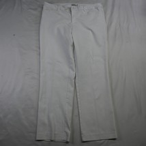 CJ Banks 14 White Uptown Stretch Straight Womens Dress Pants - £13.42 GBP