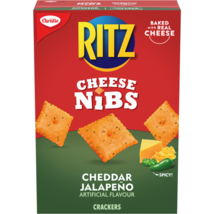 3 Boxes Christie Ritz Cheese Nibs Cheddar Jalapeno Flavored Crackers 200g Each - $29.03