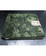 Light Green Floral Cotton Fabric 1/2 yard - €5,76 EUR