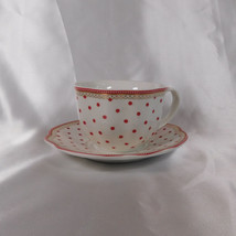 Grace’s Teaware Teacup and Saucer in Josephine Red # 22348 - £11.83 GBP