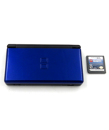 Nintendo DS Lite Handheld System - Cobalt/Black with OG Stylus and Star ... - £62.11 GBP