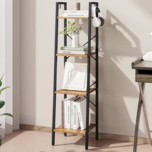Ladder Shelf, Bookshelf Bookcase, Freestanding Corner Storage Shelve With 2 - $969.09 MXN