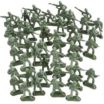 Little Green Army Men Toy Soldiers, Bulk Pack Of 144 Military Toys Figurines, Pl - £26.88 GBP