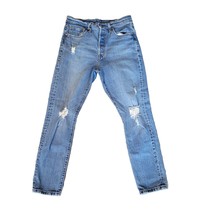 Vintage Levis 501 S Button Fly 100% Cotton Jeans 29x28 Skiny Rare - £51.09 GBP