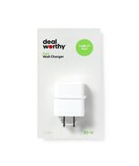 dealworthy USB-C 20W Single Port Wall Charger White - $49.51 MXN