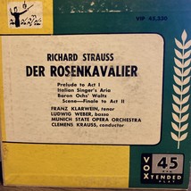 Der Rosenkavalier Richard Strauss VOX VIP 45,330 Record 7&quot; VG+ EP  PET R... - £3.56 GBP