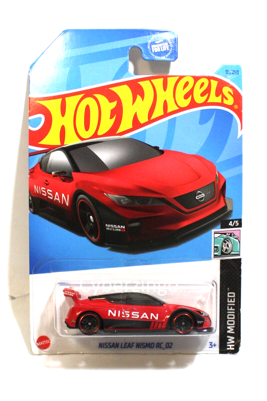 Primary image for 1:64 Hot Wheels Nissan Leaf Nismo RC 02 Diecast Car BRAND NEW