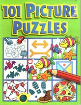 101 Picture Puzzles  Brain Teasers with Answer Keys  Paperback 2005 - £3.23 GBP