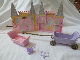 2003 Barbie &amp; Krissy Princess Palace Playset Musical Castle - £11.99 GBP
