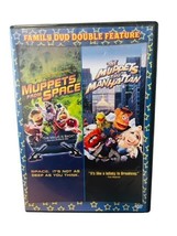 Muppets Movie DVD From Space Take Manhattan Double Feature Kermit Miss Piggy - £7.75 GBP