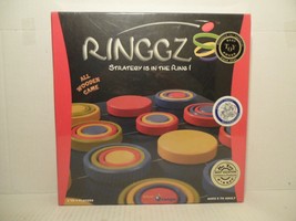 NEW FACTORY SEALED RINGGZ ALL WOODEN STRATEGY IS IN THE RING GAME BOARD ... - $38.50