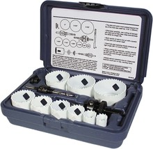 13-Piece Boxed Blu-Mol Xtreme Bi-Metal Hole Saw Journeyman&#39;S Kits From, ... - £75.08 GBP