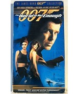 James Bond 007 - The World Is Not Enough - VHS 1999 - Pierce Brosnan - £3.75 GBP