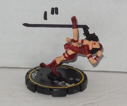 Heroclix Miniature DC Comics Critical Mass set Elektra #031 figure ONLY - $5.91