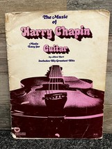 Music of Harry Chapin Made Easy for Guitar by Allen Hart Sheet Music Songbook - £11.59 GBP