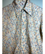 VINTAGE Levis Shirt Womens Floral Button Up Long Sleeve 70s USA - $29.00