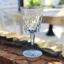 Waterford Ireland Crystal Cut Glass Lismore Clear Stemware Water Goblet ... - $29.18 CAD