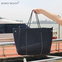 SUNNY BEACH Summer Luxury Bag Large Casual Totes Woman Shoulder Bag Composite Tr - £40.12 GBP
