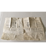 Installation instructions papers for vintage crescent automatic water he... - €17,15 EUR