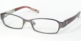 George Gina &amp; Lucy Kissee Kiss 002 Metallic Grey Eyeglasses 48-16-130mm (Notes) - £31.15 GBP