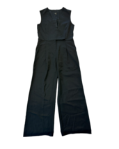 Raoul wide leg wool  blend sleeveless Jumpsuit Women size 6 - £68.22 GBP