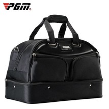PGM Authentic Golf Clothing Bag Men&#39;s Double-decker All-black Clothing Bag Super - £111.40 GBP