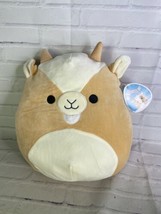 Squishmallow 12in Grant The Tan Goat Plush Stuffed Animal Soft Toy NEW - £33.22 GBP