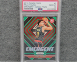 2018 Panini Prizm Emergent Green Trae Young RC Rookie PSA 10 GEM MINT #5 - £62.89 GBP