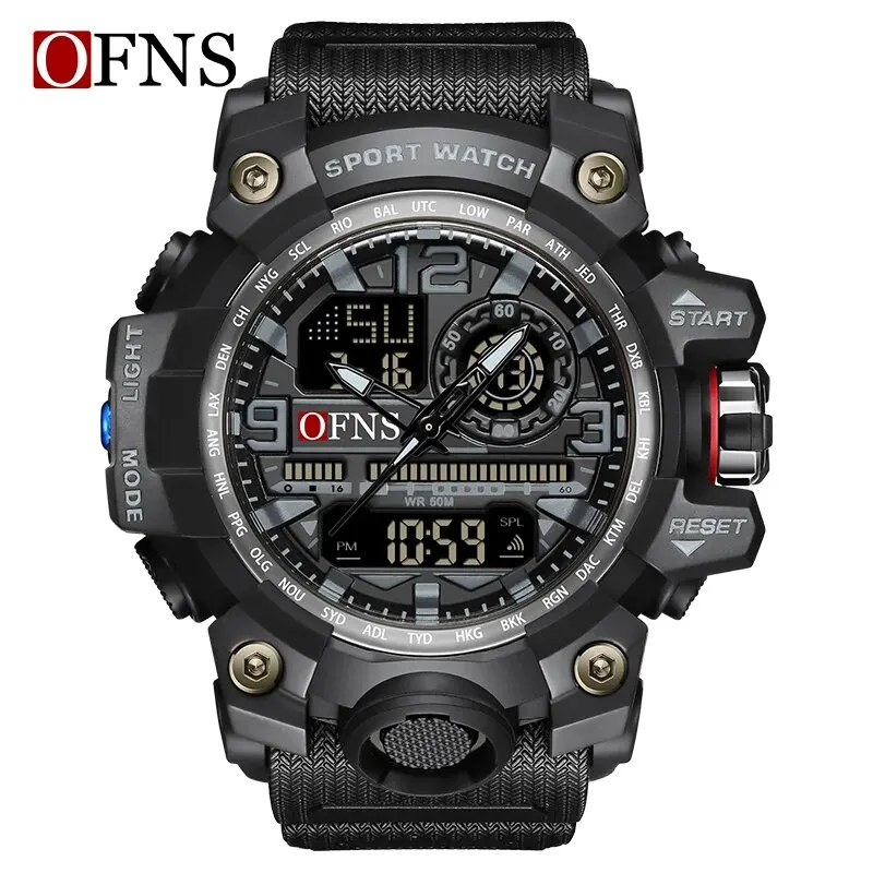 Top Brand G Style Military Watch Men Multifunction LED Digital Sports Wa... - $52.14