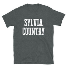 Sylvia Country Son Daughter Boy Girl Baby Name Custom TShirt - £20.59 GBP+