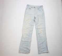 Vtg 70s Sweet Orr Mens 30x34 Distressed Wide Leg Bell Bottoms Denim Jeans USA - £73.90 GBP