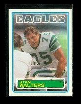 Vintage 1983 TOPPS Football Trading Card #150 STAN WALTERS Philadelphia Eagles - £3.71 GBP