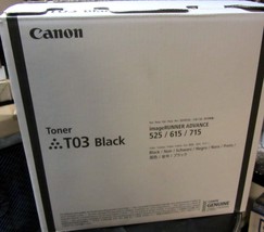GENUINE CANON T03 BLACK Toner Cartridge, New-Open Box - $173.25