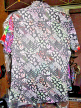 Robert Graham Odell Embroidered Short Sleeve Shirt Size Large NWTS image 2