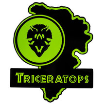 Jurassic Park Map Enamel Pin - Triceratops - £14.56 GBP