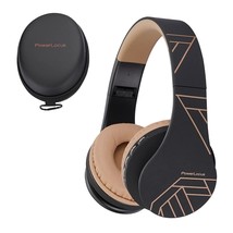 PowerLocus Bluetooth Headphones Over Ear, Wireless Headphones Foldable, Hi-Fi St - £29.33 GBP