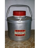 1 gal Hamilton Skotch Fiberglas Insulated Cold Flyte Picnic Jug Silver M... - $460.42 MXN