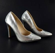 Michael Antonio Womens Heels Dress Pump Silver Size 7.5  - £13.44 GBP