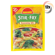 12x Packets Sun Bird Stir Fry Seasoning Mix | Authentic Asian Taste | .75oz - £24.10 GBP