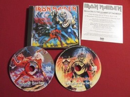 Iron Maiden Number Of The Beast Castle Limited Edition 2CD Bonus Disc Nm Htf Oop - £46.54 GBP