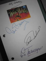 The War of the Worlds 1953 Signed Movie Film Script Screenplay X4 Autograph H.G. - £16.07 GBP