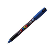 Uni Posca Extra Fine Tip Paint Marker 0.7mm - Blue - £11.28 GBP